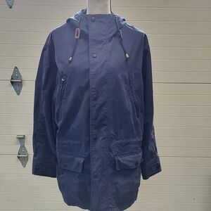 1980's LL Bean Longline Hooded Parka Jacket Size M